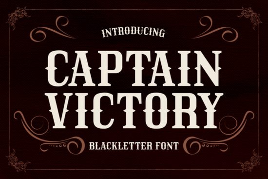 Captain Victory Font